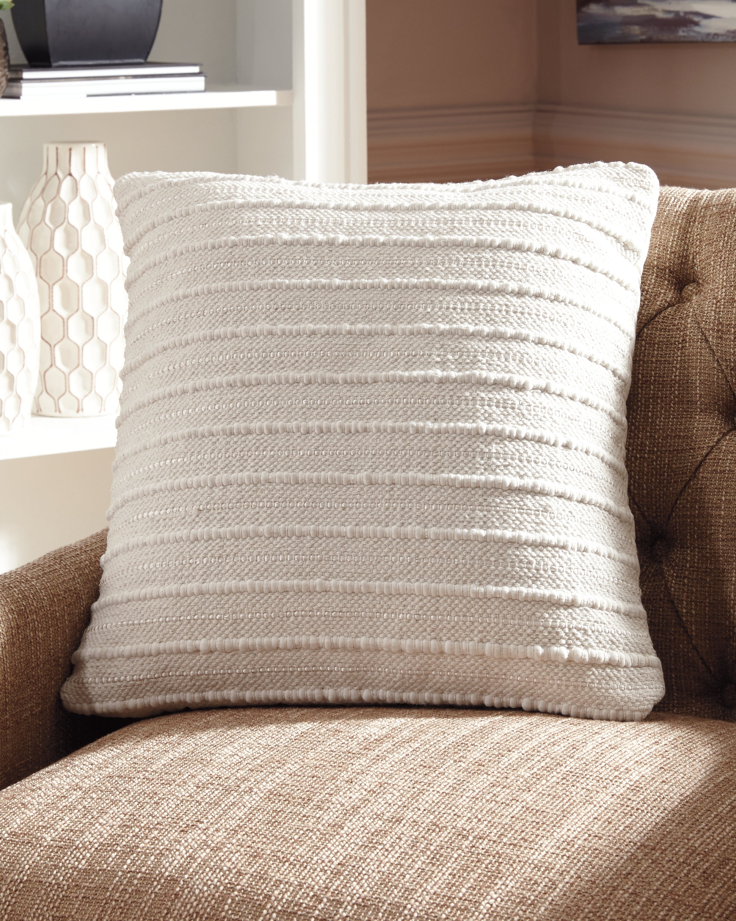 Floridian Furniture - Ashley Furniture - Theban Pillows - Pillow (4/CS) / Cream - A1000454