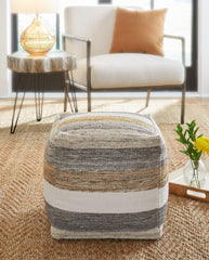 Floridian Furniture - Ashley Furniture - Josalind Pouf - Pouf / Multi - A1000935
