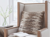 Floridian Furniture - Ashley Furniture - Nealton Pillows - Pillow / Brown/White - A1001050P