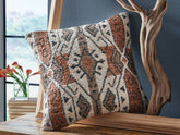 Floridian Furniture - Ashley Furniture - Kierenworth Pillows - Pillow (4/CS) / Sienna/Ivory/Black - A1001110
