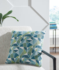 Floridian Furniture - Ashley Furniture - Seanow Next-Gen Nuvella Pillows - Pillow / Green/Turquoise/White - A1900005P