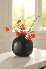 Floridian Furniture - Ashley Furniture - Ryanford Vase - Vase / Black - A2000717