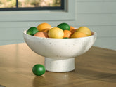 Floridian Furniture - Ashley Furniture - Dallinworth Bowl - Bowl / White/Black - A2000833