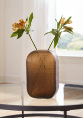 Floridian Furniture - Ashley Furniture - Capard Vase - Vase / Brown - A2900004