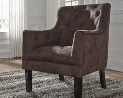 Floridian Furniture - Ashley Furniture - Drakelle Accent Chair - Accent Chair / Mahogany - A3000051