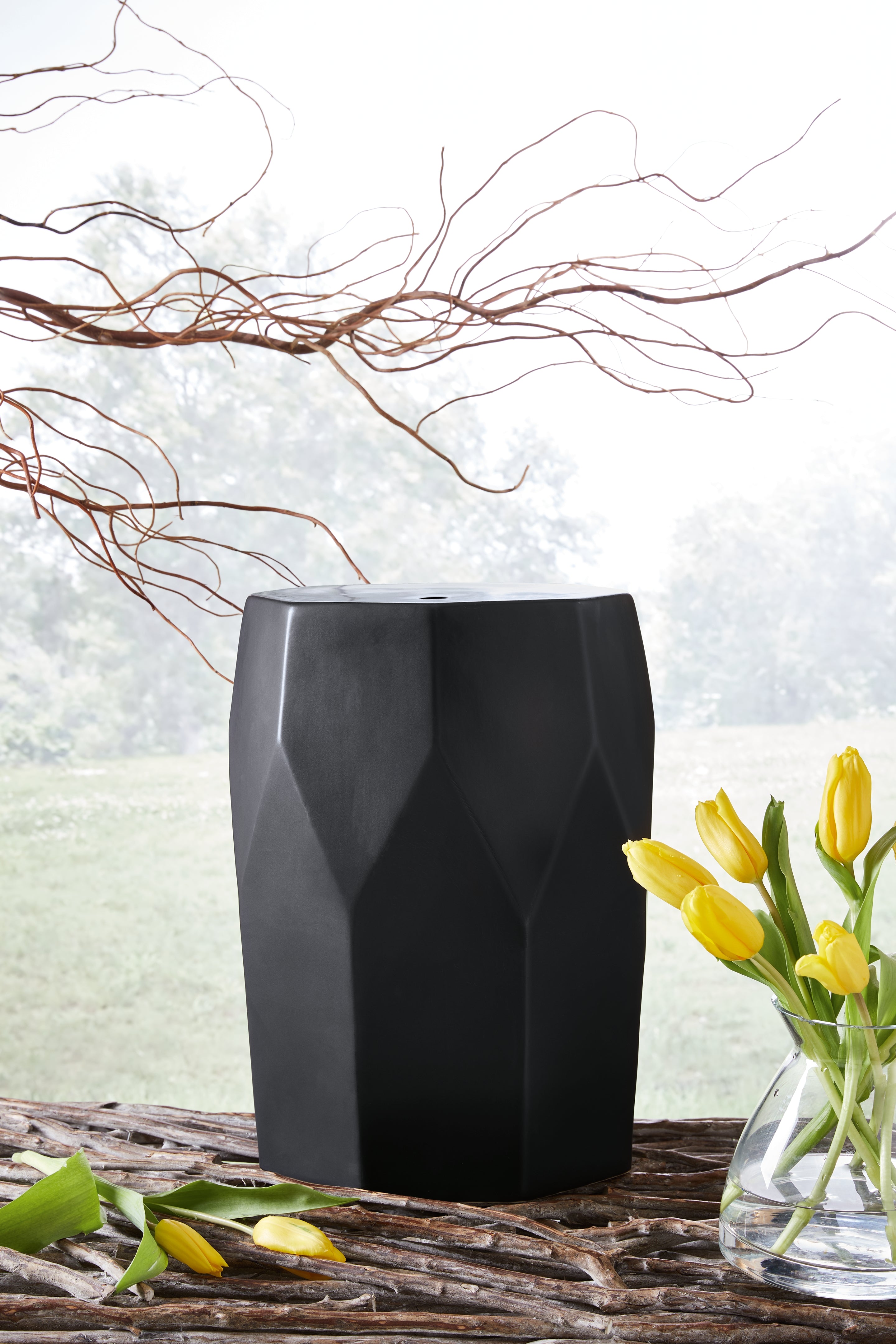 Floridian Furniture - Ashley Furniture - Rhysworth Stool - Stool / Black - A3000632