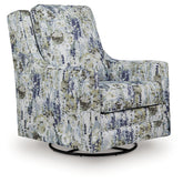 Floridian Furniture - Ashley Furniture - Dustinford Swivel Glider Accent Chair - Swivel Glider Accent Chair / Multi - A3000732