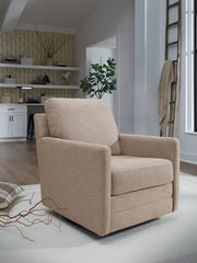 Floridian Furniture - Ashley Furniture - Freybourne Next-Gen Nuvella Swivel Accent Chair - Swivel Accent Chair / Twill - A3000736