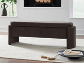 Floridian Furniture - Ashley Furniture - Vavuniya Storage Bench - Storage Bench / Brown / 56"W x 19"D x 19"H - A3000750