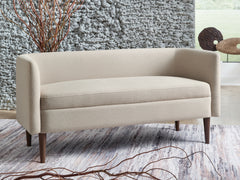 Floridian Furniture - Ashley Furniture - Wainner Accent Bench - Accent Bench / Beige / 53"W x 22"D x 25"H - A3000756