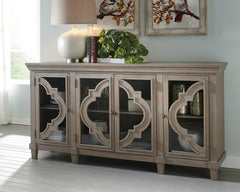 Floridian Furniture - Ashley Furniture - Fossil Ridge Accent Cabinet - Accent Cabinet / Gray - A4000037