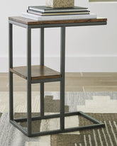 Floridian Furniture - Ashley Furniture - Forestmin Accent Table - Accent Table / Natural/Black - A4000049