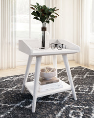 Floridian Furniture - Ashley Furniture - Blariden Accent Table - Accent Table / White - A4000367