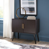 Floridian Furniture - Ashley Furniture - Orinfield Accent Cabinet - Accent Cabinet / Dark Brown - A4000399