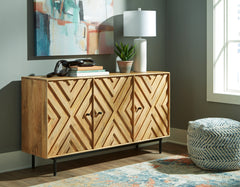 Floridian Furniture - Ashley Furniture - Cadewick Accent Cabinet - Accent Cabinet / Natural - A4000570