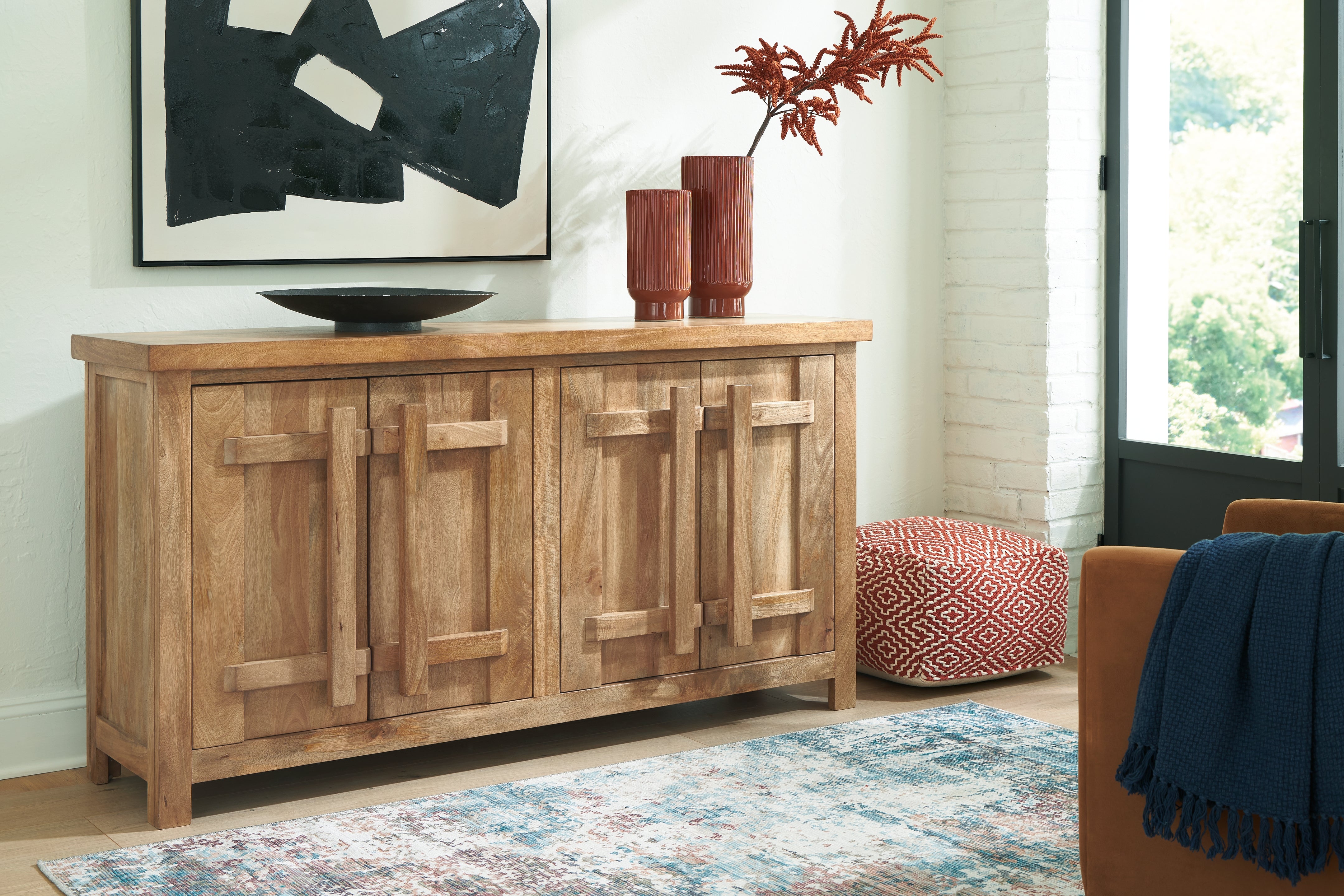 Floridian Furniture - Ashley Furniture - Dresor Accent Cabinet - Accent Cabinet / Natural - A4000578