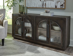 Floridian Furniture - Ashley Furniture - Dreley Accent Cabinet - Accent Cabinet / Grayish Brown - A4000586