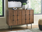 Floridian Furniture - Ashley Furniture - Juddins Accent Cabinet - Accent Cabinet / Brown - A4000692