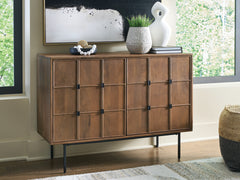 Floridian Furniture - Ashley Furniture - Juddins Accent Cabinet - Accent Cabinet / Brown - A4000692