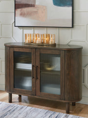 Floridian Furniture - Ashley Furniture - Mayridge Accent Cabinet - Accent Cabinet / Medium Brown - A4000694