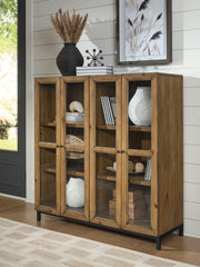 Floridian Furniture - Ashley Furniture - Wrenridge Accent Cabinet - Accent Cabinet / Gray Brown - A4000706