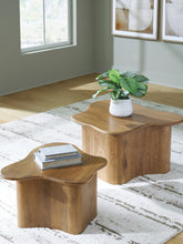 Floridian Furniture - Ashley Furniture - Abeford Accent Coffee Table (Set of 2) - Accent Cocktail TBL Set (Set of 2) / Brown - A4000711