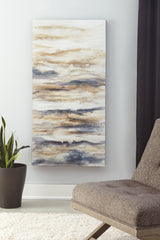 Floridian Furniture - Ashley Furniture - Joely Wall Decor - Wall Art / Blue/Tan - A8000277