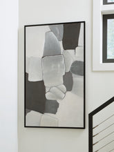 Floridian Furniture - Ashley Furniture - Adilson Wall Decor - Wall Art / White/Gray/Black - A8000463