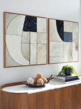 Floridian Furniture - Ashley Furniture - Bexlen Wall Decor - Wall Art Set (Set of 2) / Tan/Taupe/Black - A8000498