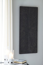 Floridian Furniture - Ashley Furniture - Lenora Wall Decor - Wall Decor / Antique Black - A8010281