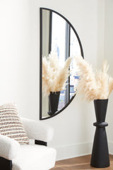Floridian Furniture - Ashley Furniture - Denlow Mirror - Accent Mirror / Black - A8010333