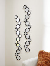 Floridian Furniture - Ashley Furniture - Vinler Mirror - Accent Mirror Set (Set of 2) / Black - A8010353