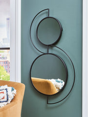 Floridian Furniture - Ashley Furniture - Shayham Mirror - Accent Mirror / Black - A8010402