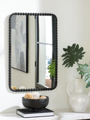 Floridian Furniture - Ashley Furniture - Judlow Mirror - Accent Mirror / Black - A8010419