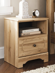 Floridian Furniture - Ashley Furniture - Aleaport Bedroom - Dresser and Mirror / Warm Brown - PCB1075B1