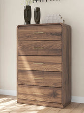 Floridian Furniture - Ashley Furniture - Fortlorn Bedroom - Two Drawer Night Stand / Walnut Brown - PCB386-92