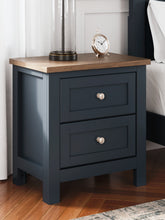 Floridian Furniture - Ashley Furniture - Landocken Bedroom - Queen Panel Bed / Brown/Blue - B414B10