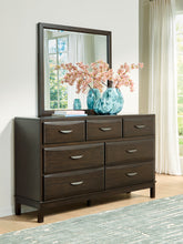 Floridian Furniture - Ashley Furniture - Vanmore Bedroom - California King Storage Bed / Dark Brown - B479B7