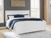 Floridian Furniture - Ashley Furniture - Fortman Bedroom - Full Panel Storage Bed / White - B680B25
