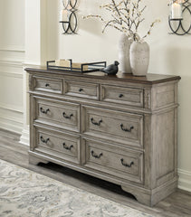 Floridian Furniture - Ashley Furniture - Lodenbay Bedroom - Three Drawer Night Stand / Antique Gray/Brown - B751-93