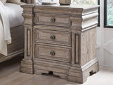 Floridian Furniture - Ashley Furniture - Blairhurst Bedroom - California King Panel Bed / Light Grayish Brown - B916B5