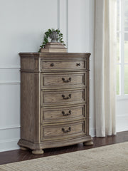 Floridian Furniture - Ashley Furniture - Ardenfield Bedroom - Dresser and Mirror / Light Brown - B944B1