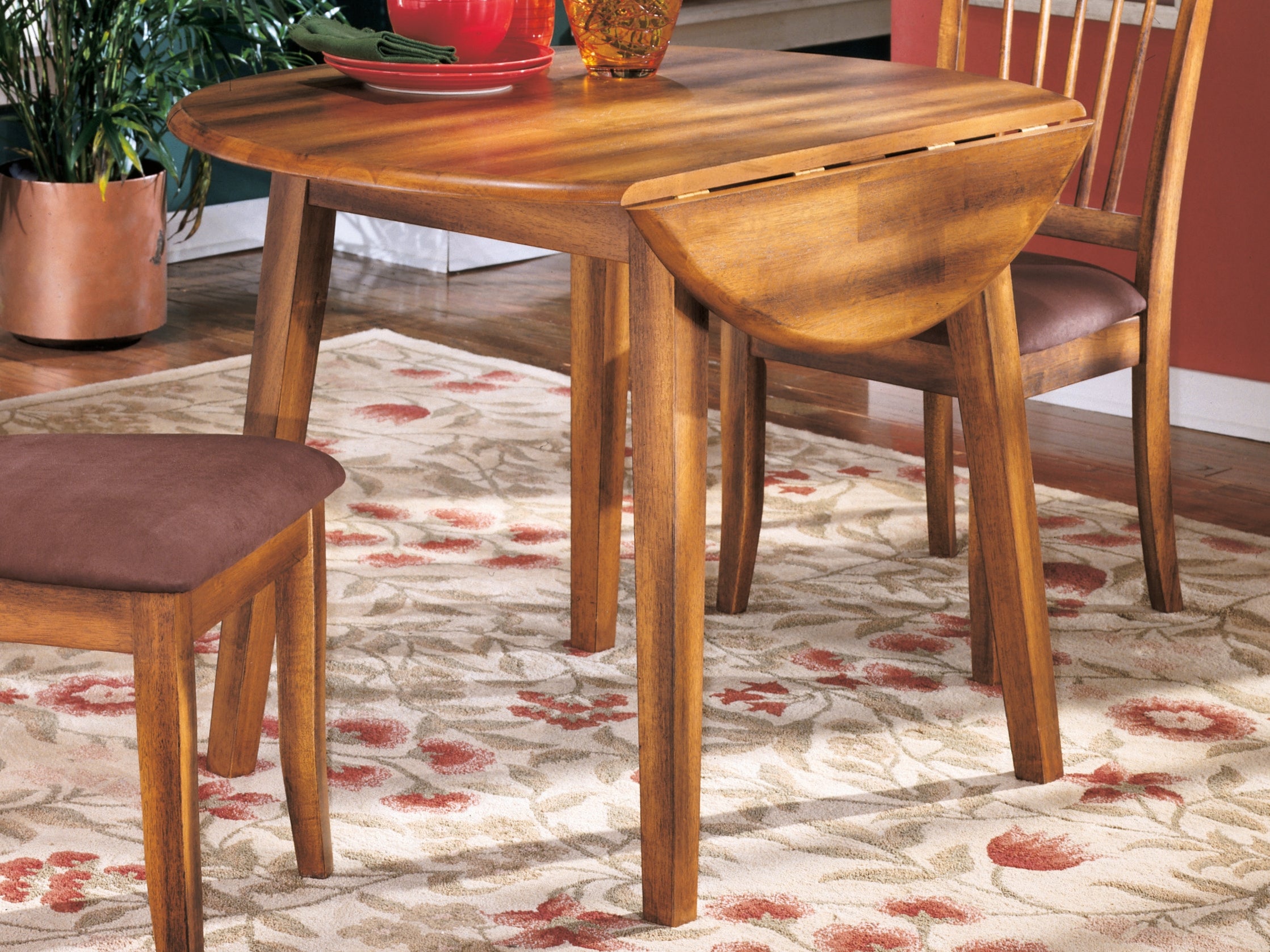 Floridian Furniture - Ashley Furniture - Berringer Dining Room - Dining Chair (Set of 2) / Rustic Brown - D199-01X2