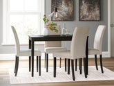 Floridian Furniture - Ashley Furniture - Kimonte Dining Room - Dining Chair (Set of 2) / Ivory - D250-01X2