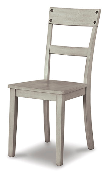 Floridian Furniture - Ashley Furniture - Loratti Dining Room - Dining Chair (Set of 2) / Gray - D261-01X2