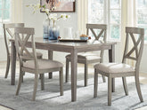 Floridian Furniture - Ashley Furniture - Parellen Dining Room - Dining Chair (Set of 2) / Gray - D291-01X2
