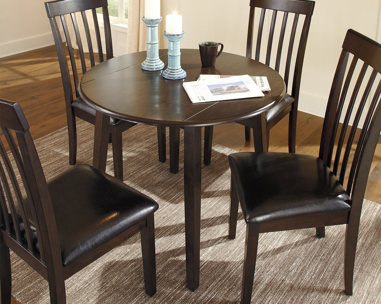 Floridian Furniture - Ashley Furniture - Hammis Dining Room - Dining Chair (Set of 2) / Dark Brown - D310-01X2