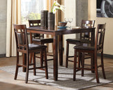 Floridian Furniture - Ashley Furniture - Bennox Dining Room - Dining Room Table Set (6/CN) / Brown - D384-325