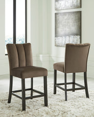 Floridian Furniture - Ashley Furniture - Jeshina Counter Height Barstool (Set of 2) - Counter Height Barstool (Set of 2) / Mocha - PCD581-124X2