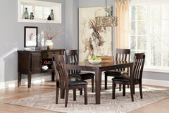 Floridian Furniture - Ashley Furniture - Haddigan Dining Room - Counter Height Barstool (Set of 2) / Dark Brown - D596-224X2